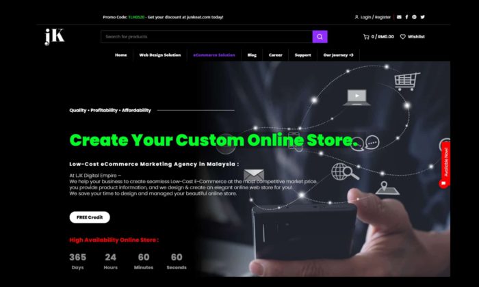 LJK Digital Empire - Affordable eCommerce Design Agency - 4